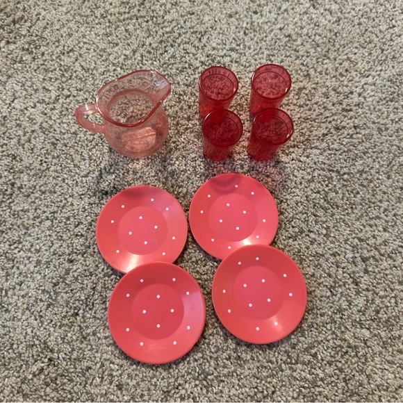Our Generation Pink Dishware Set - Picture 1 of 2